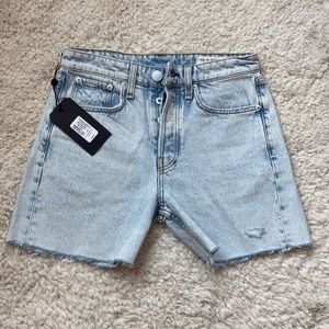 Rag & Bone Maya High-Rise Midi Short